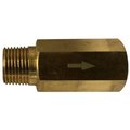 Midland Industries Midland Industries 46523 0.25 MIP x 0.25 FIP Brass & Aluminum Anti-Siphon Marine Valves 46523